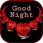 HOT GOOD NIGHT LOVE GIF أيقونة