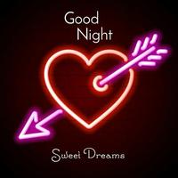 HOT GOOD NIGHT LOVE GIF الملصق