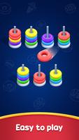 Donut Sort Puzzle: Color Sorti plakat