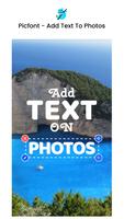 Picfont - Add text to photos Cartaz