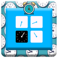 Fun Rotating Clock
