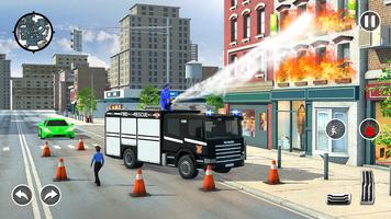 Firefighter Police Ambulance syot layar 2