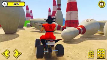 Quads Superhero Stunts Racing capture d'écran 2