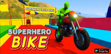 Superhero Tricky Bike Stunt