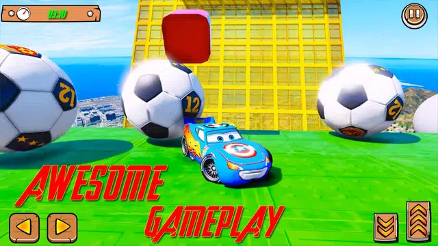 Screenshot 15 for Superhero Ultimate Cars Highway lightning Racing