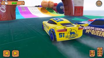 Superhero Ultimate Cars Highway lightning Racing capture d'écran 3