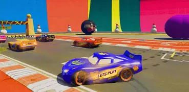 Superhero Car Race: Mega Ramp