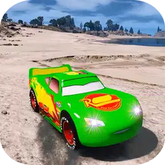 Скачать Superhero cars racing XAPK