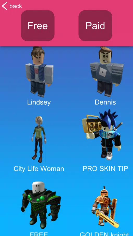 Pro Roblox skins APK for Android Download