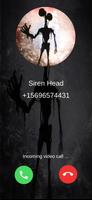 Siren Head Call And Video Call (Simulation) पोस्टर