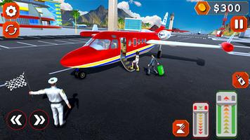 Airplane Flight Sim Pilot Game Ekran Görüntüsü 3