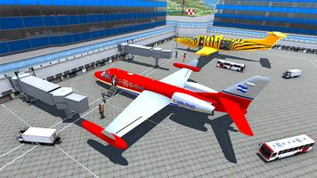 برنامه‌نما Airplane Flight Sim Pilot Game عکس از صفحه