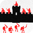 One on one: Siege of castles - Offline strategy icon