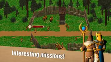 One on one: Siege of castles - Offline strategy screenshot 1