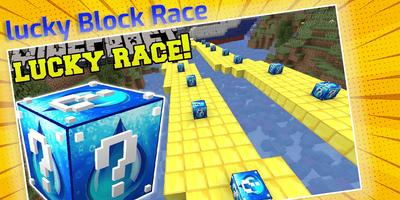 Lucky Block Race Map Poster