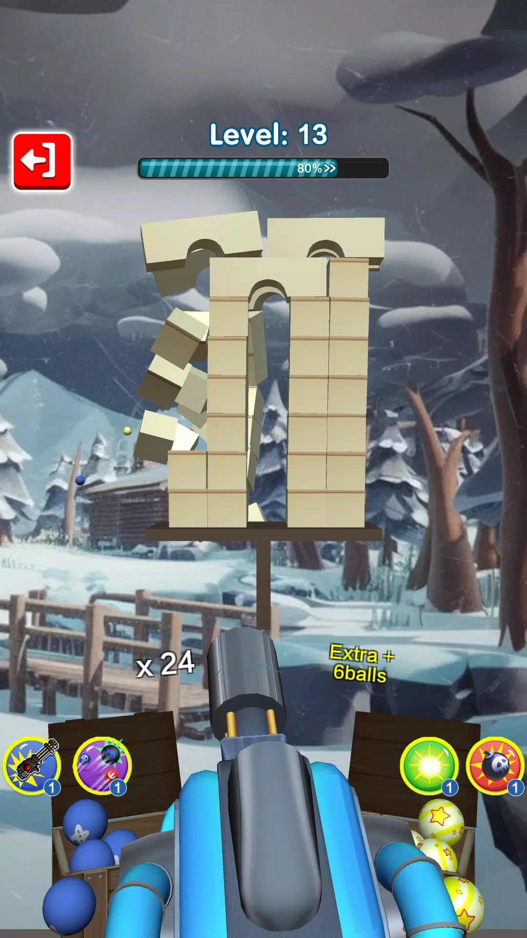 Knock Cannon Ball Strike Cans