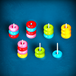 Color Hoop- Slinky Sort 3D