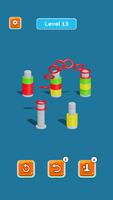 Color Hoop- Slinky Sort 3D screenshot 1