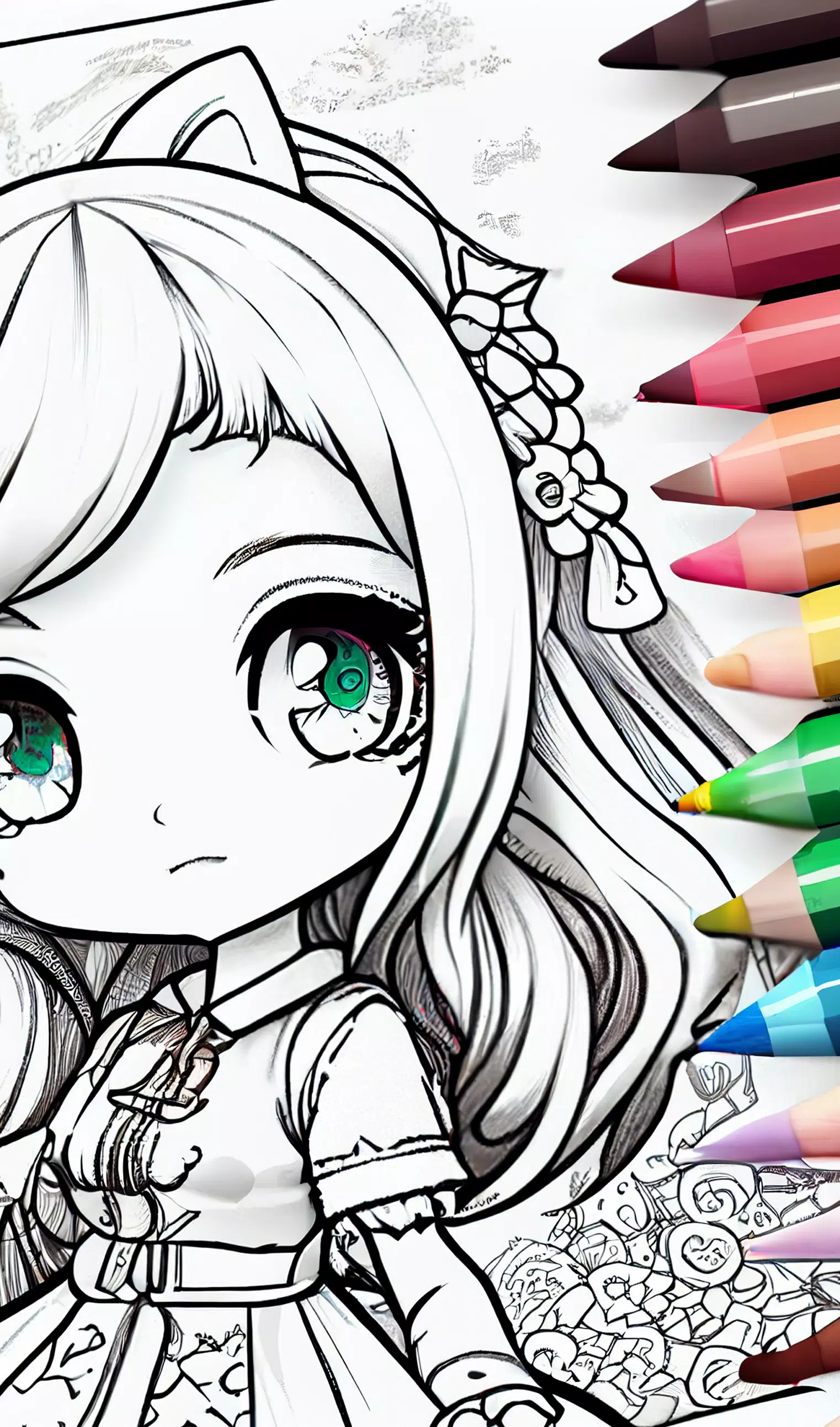 maker gacha club coloring sheet  Girl sketch, Coloring pages, Cute  coloring pages