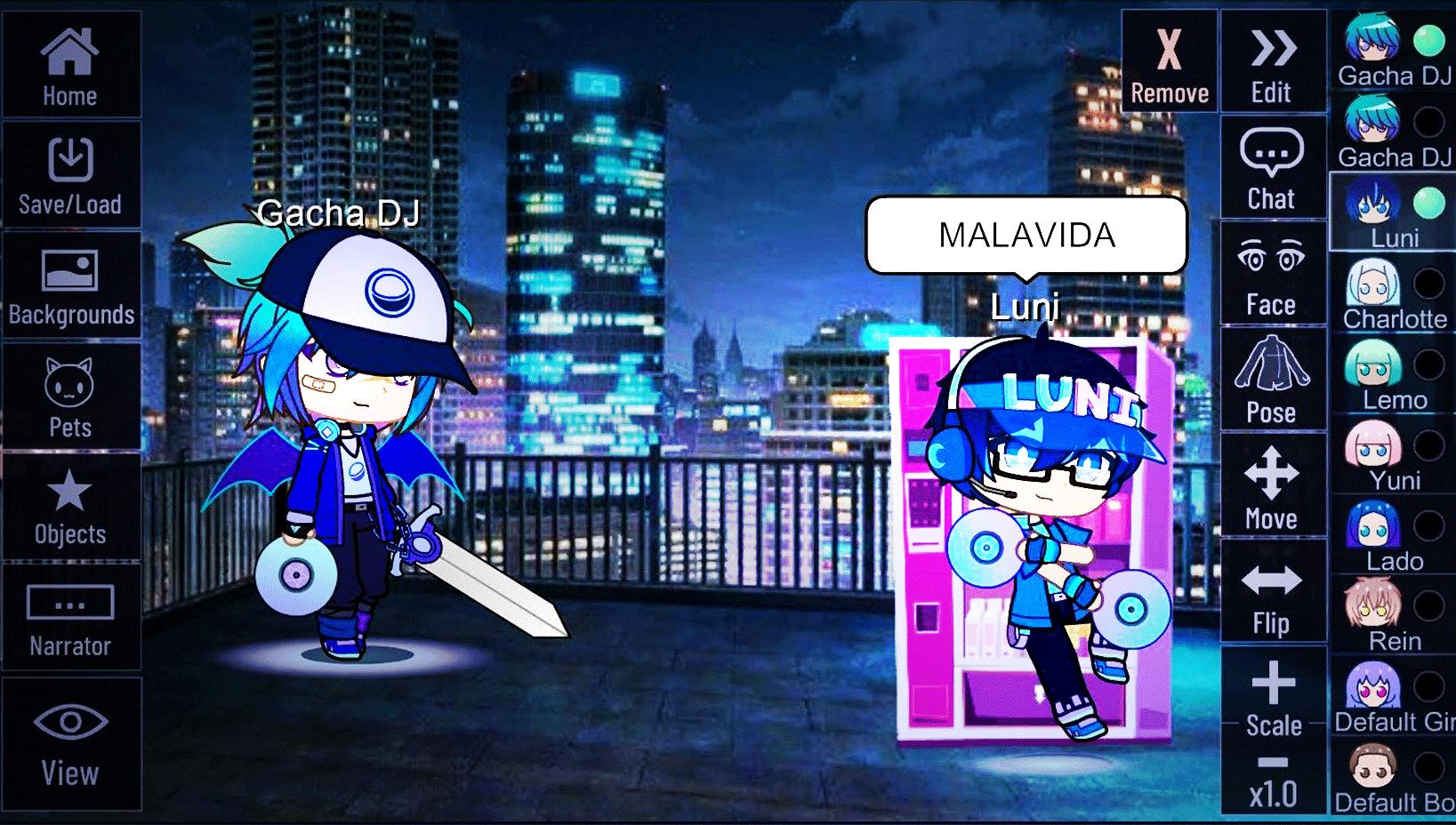 Gacha неон