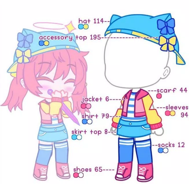 12 ideias de Gacha life  roupas de personagens, desenhando roupas de  anime, roupas de anime