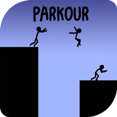 Stickman Parkour Platform ícone