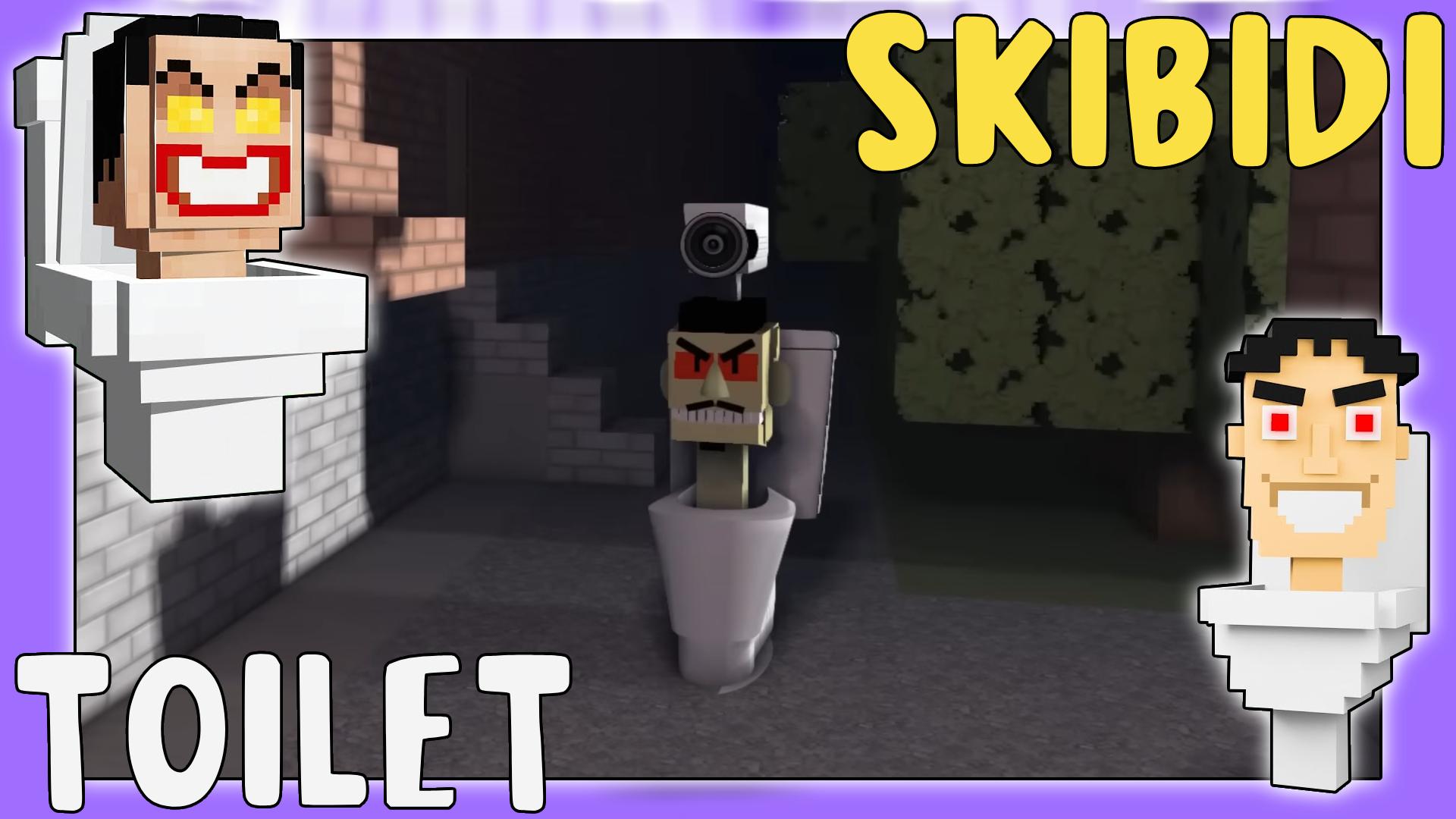 Minecraft SKIBIDI Toilet Mod 1.20.1. Скибиди туалеты мод майнкрафт на андроид