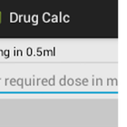 Simple Drug Dosage Calculator icône