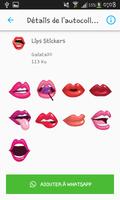 WAStickerApps - Autocollants Lèvres pour Whatsapp capture d'écran 1