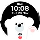 Polar Bear Animated Watch Face APK
