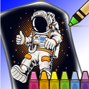Galaxy - Astronauts Coloring Games APK