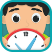 Kids learn to tell time- clock