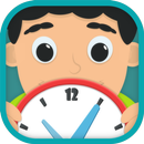 जिज्ञासु बच्चे और घड़ी - समय APK