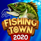 Fishing Town: 3D Fish Angler & Building Game 2020 آئیکن