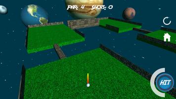 Mini Golf 3D en el Espacio captura de pantalla 1