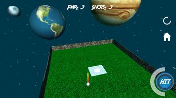 Mini Golf 3D in Space capture d'écran 2