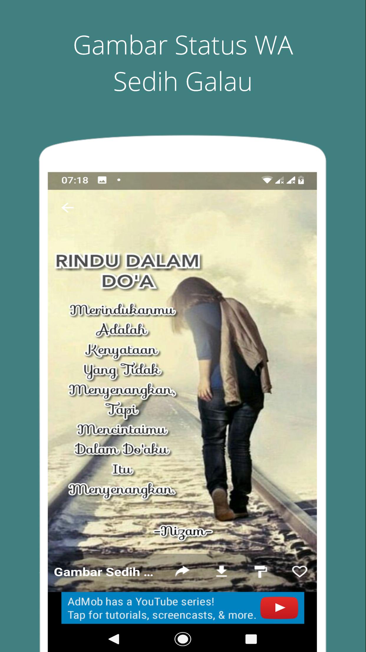 Free Gambar Gambar Status WhatsApp Sedih Galau For Android Apk Download Terbaru by Kata Cinta
