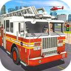 Fire Truck Games & Rescue Game icône