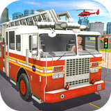 Fire Truck Games & Rescue Game icône