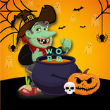 Witch Word: halloween puzzle