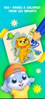 Jeu de coloriage: jeux couleur Affiche