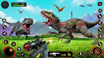 Dino Hunter: Gun Shooting Game Affiche