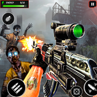 Zombies shooting offline Game ícone