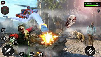 Zombies shooting offline Game ภาพหน้าจอ 1