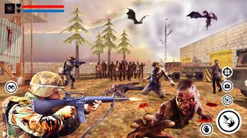 Zombies shooting offline Game ảnh chụp màn hình 2