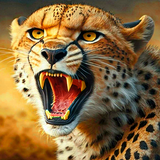 Simulador de guepardo salvaje