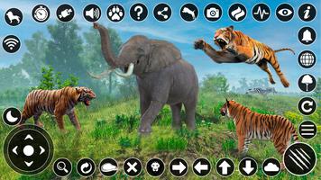 The Tiger Animal Simulator 3D poster