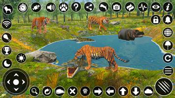 Simulator Haiwan Harimau 3D syot layar 1
