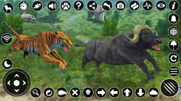 Simulator Haiwan Harimau 3D syot layar 3