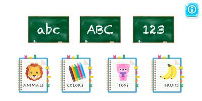 Dono Words Learn Alphabets Games for preschool الملصق